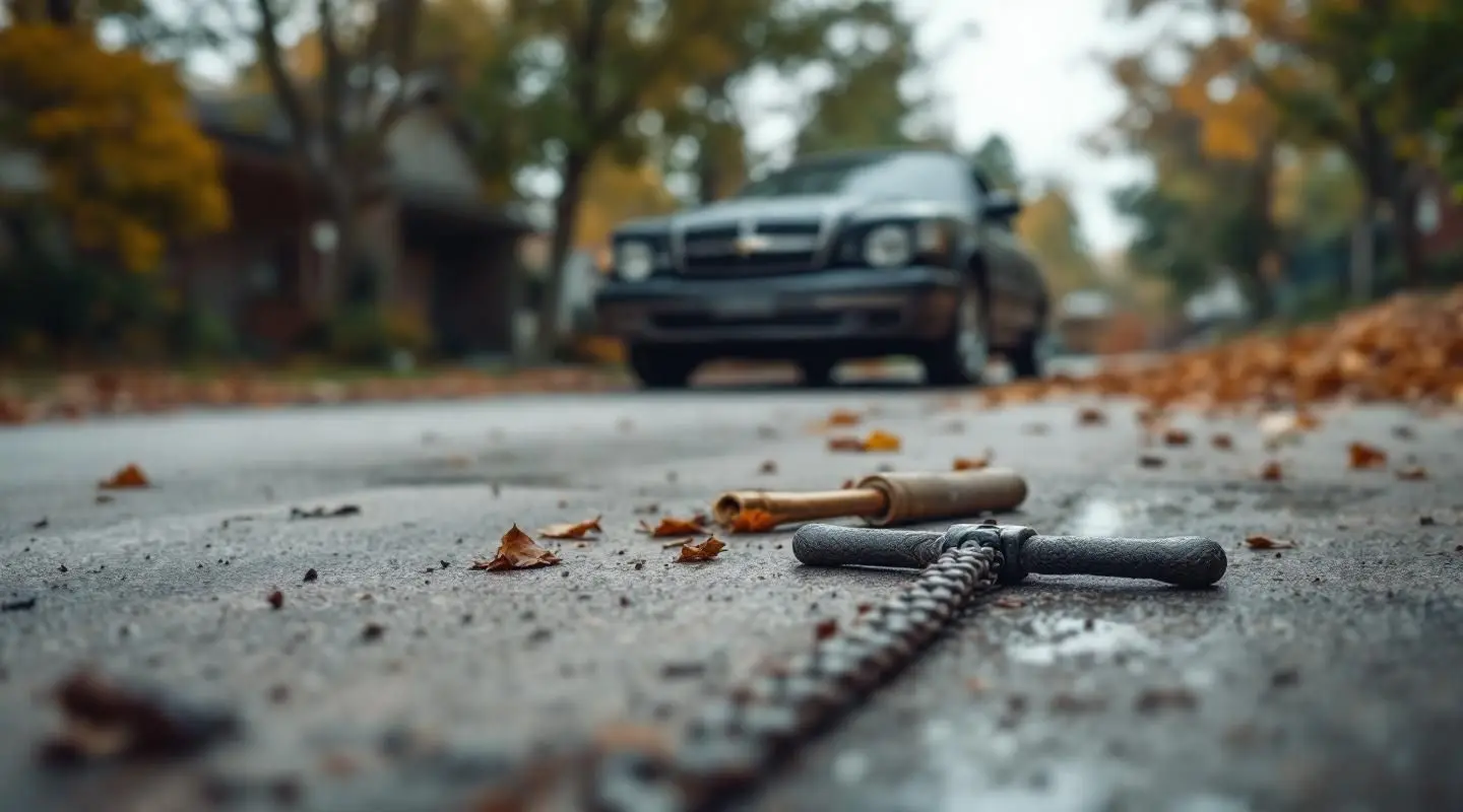 A Hearns Towing flatbed truck loading an old, non-running sedan in North Salt Lake.